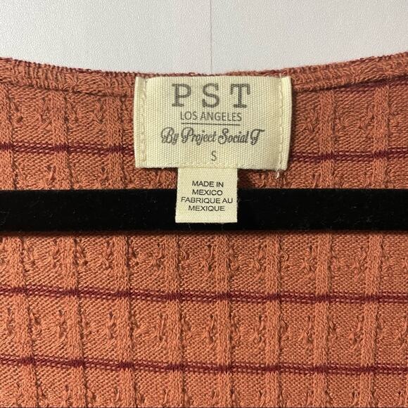 Project Social T Kimora Sweetheart Knit Top, S - Picture 5 of 6